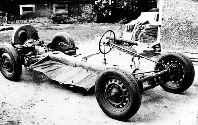 Porsche Lindner chasis