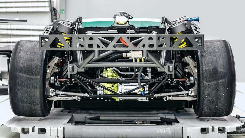 PORSCHE MISSION esqueleto