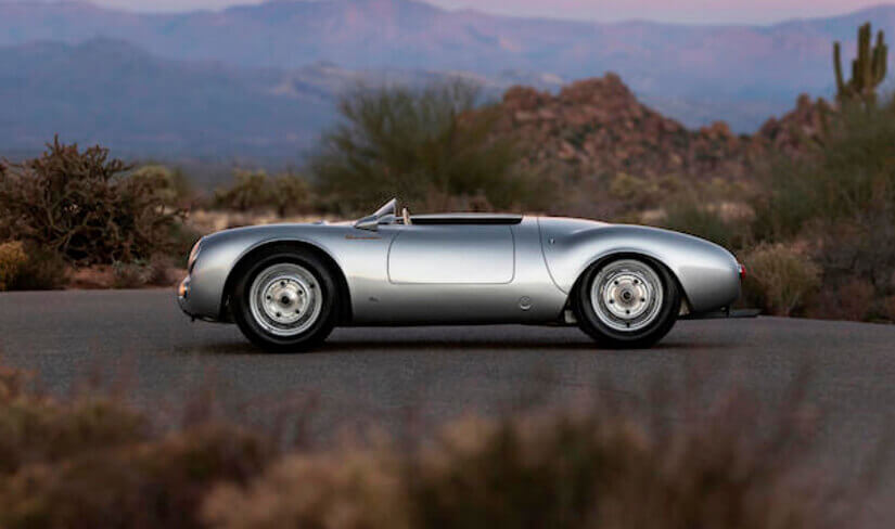 Porsche 550 Spyder lateral