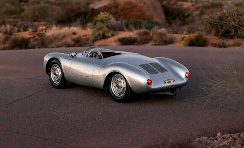 Porsche 550 Spyder perfil