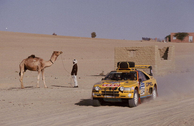 Peugeot 405 T16 Grand Raid pasada