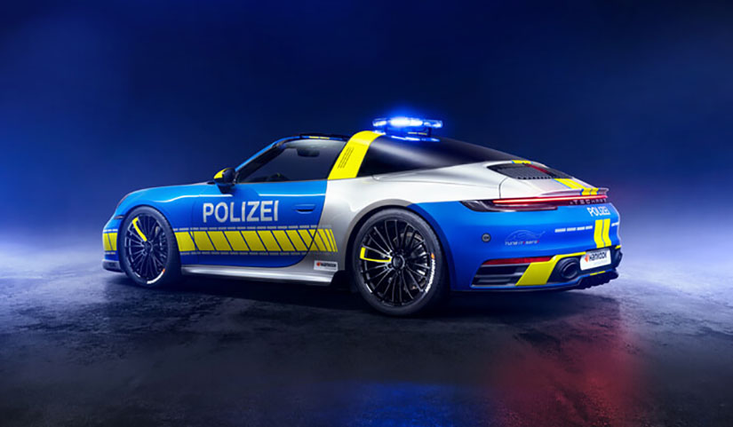 Porsche 911 Targa 4 Tech Art trasera