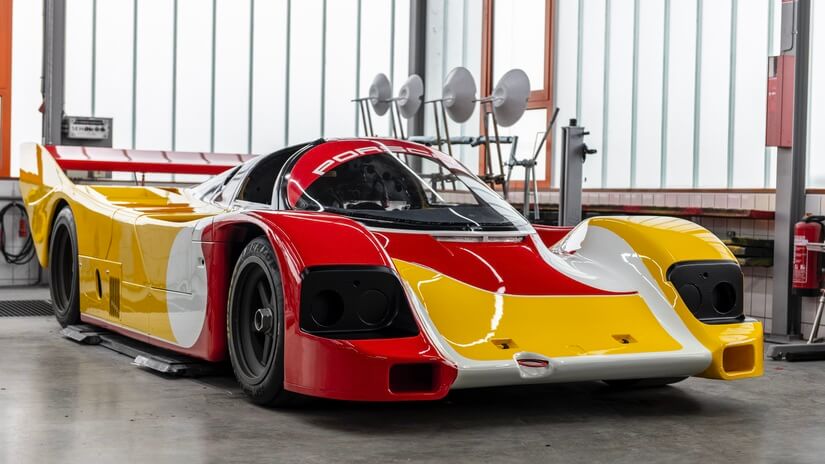 Porsche 962 C pintado