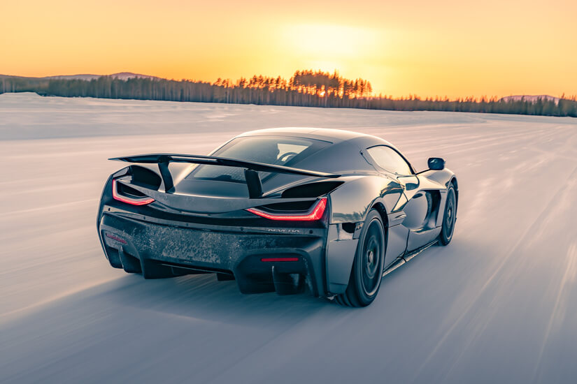 Rimac Nevera trasera
