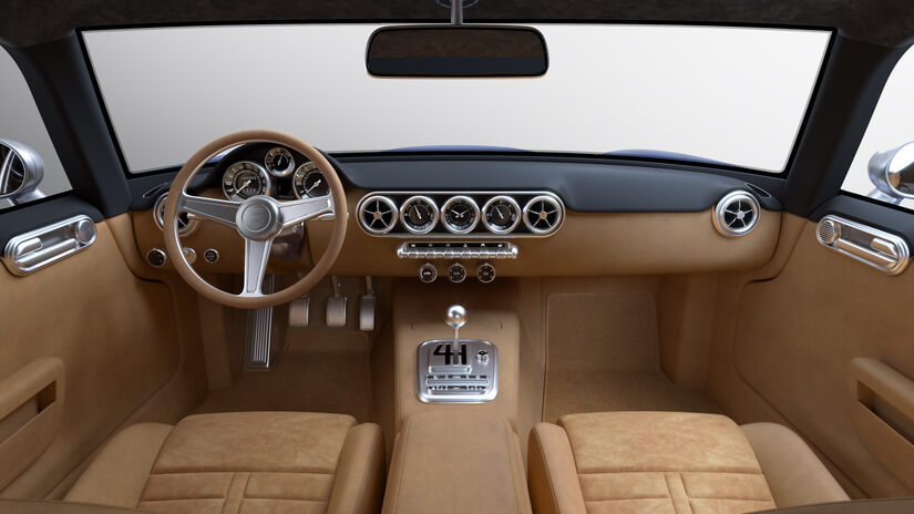RML Short Wheelbase interior