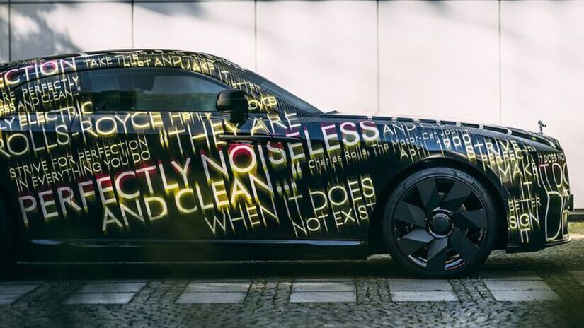 Rolls Royce Spectre preparacion