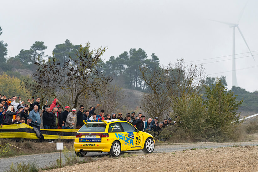 Seat Ibiza Kit Car en tramo
