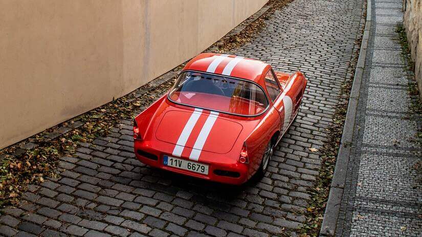 Škoda 110 OHC atras