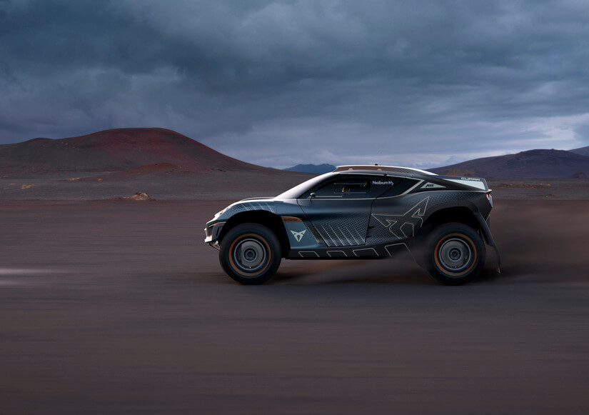 Cupra Tavascan Extreme E lateral