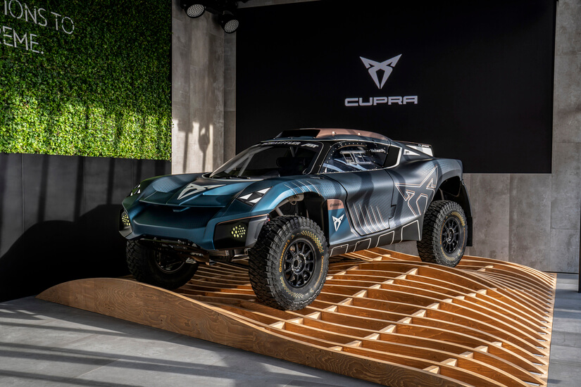 Cupra Tavascan Extreme E exposición