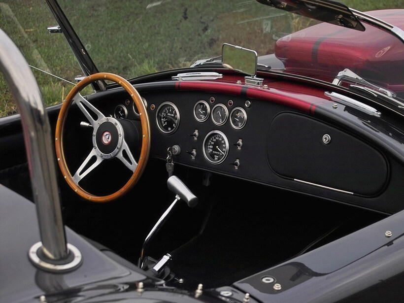 Shelby Cobra interior