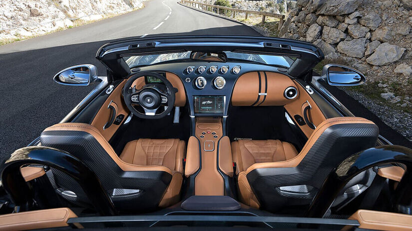 Wiesmann Thunderball dentro