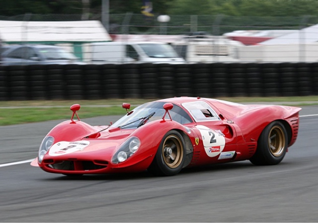 Frontal Ferrari 330P3, modelo 1966