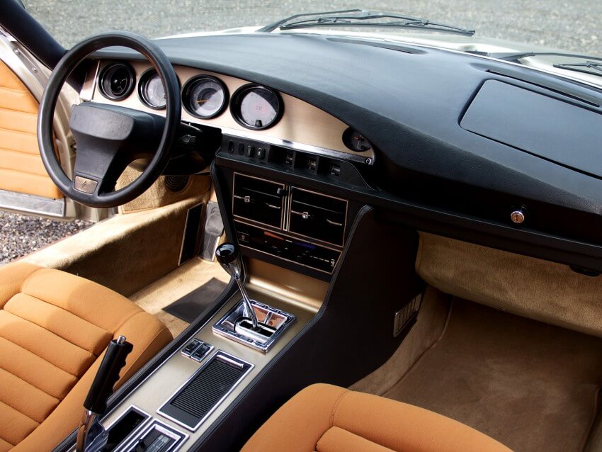 Interior del Citroën SM