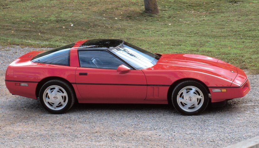 Vista lateral Corvette C4 ZR-1