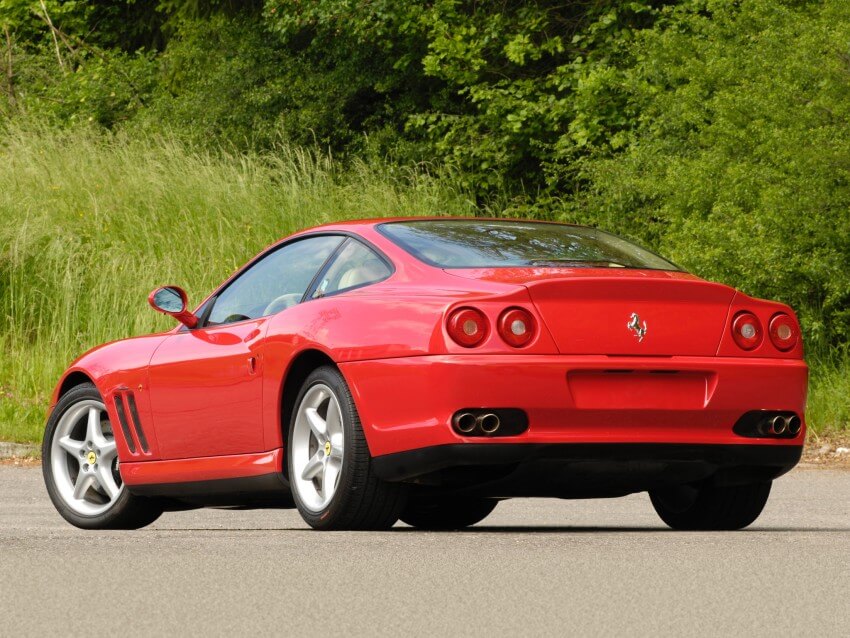 parte trasera ferrari_550_maranello