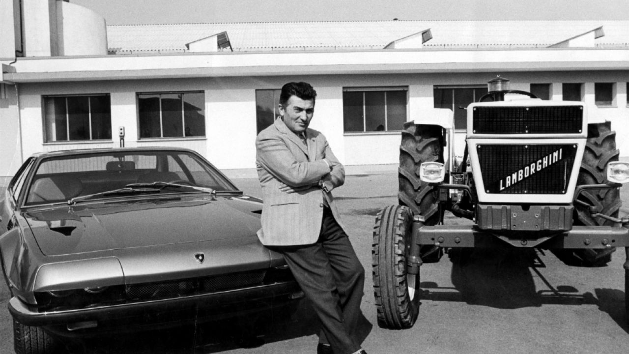 Ferruccio Lamborghini comenzó fabricando tractores