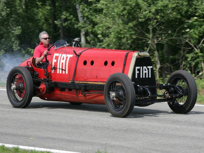 el Fiat Mephistopheles tras su restauración
