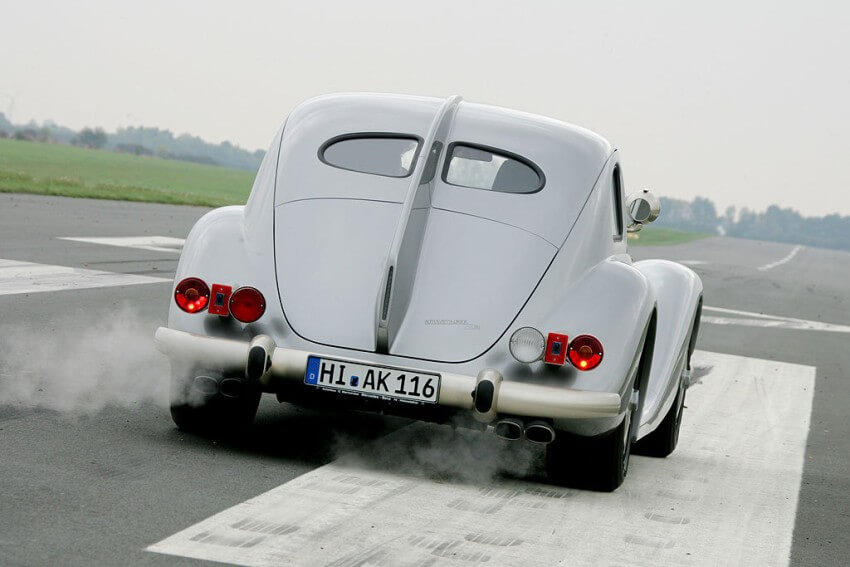 Parte trasera del isdera_autobahnkurier_116i