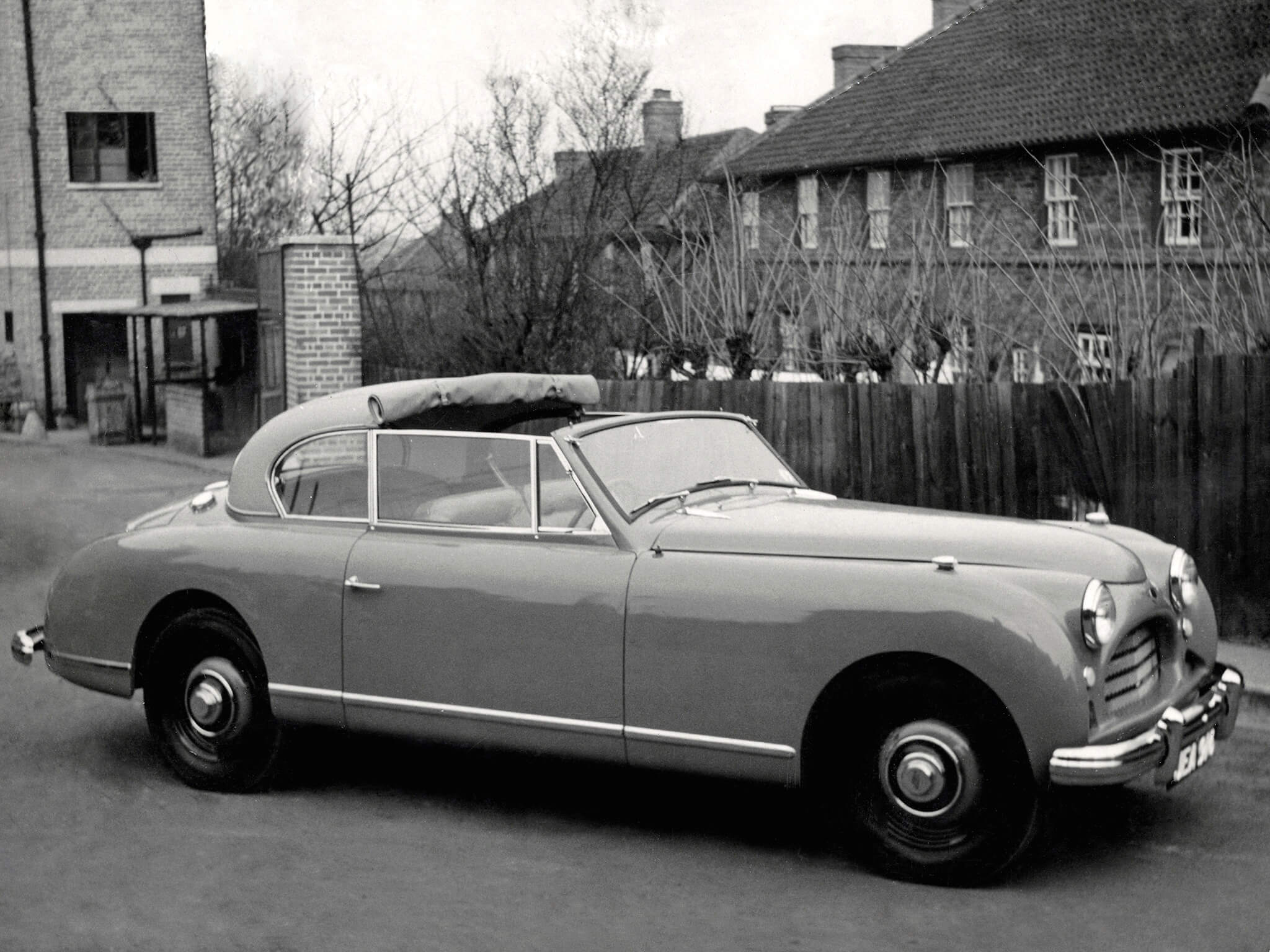Jensen Interceptor Cabrio del año 1950