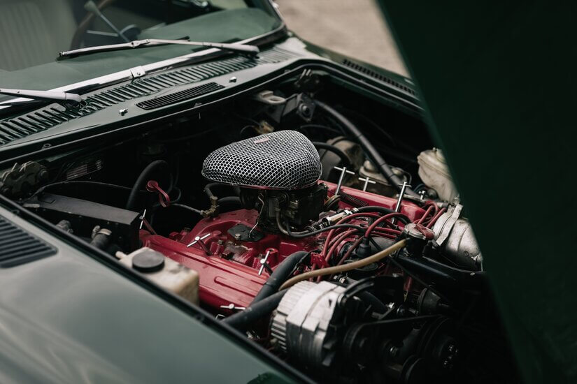 El Jerrari de Bill Harrah motor