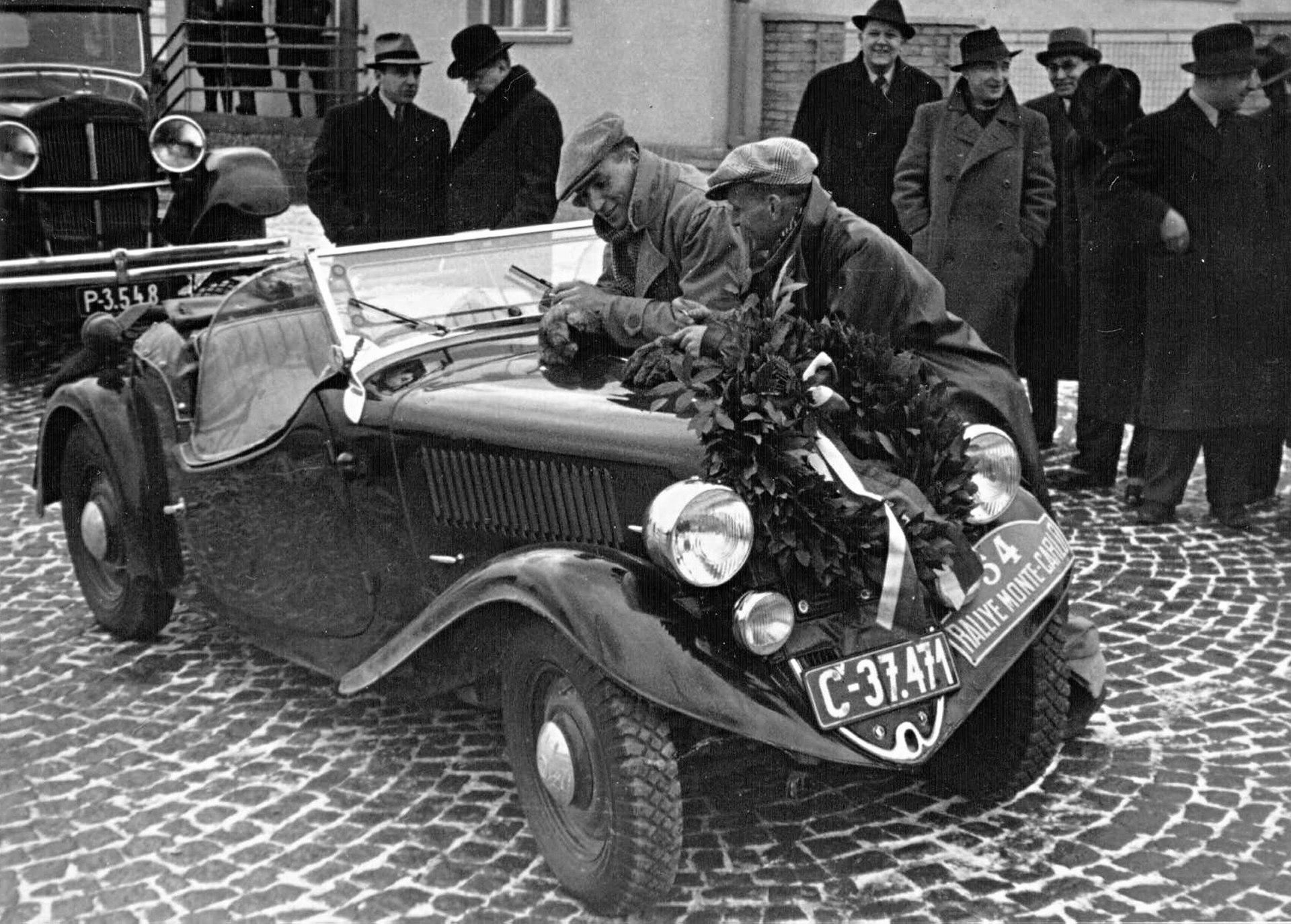 Rally Montecarlo 1936 Skoda